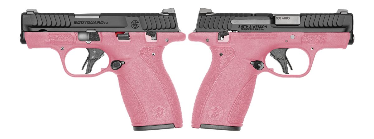 Smith Wesson Bodyguard 2.0 MS 380ACP 2.75in Pink Sherbet 1-10RD 1-12RD
