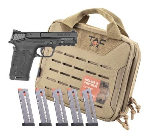 Smith Wesson M P380 Shield EZ M2.0 Handgun Bundle .380 Auto 8rd Magazines ( view 4