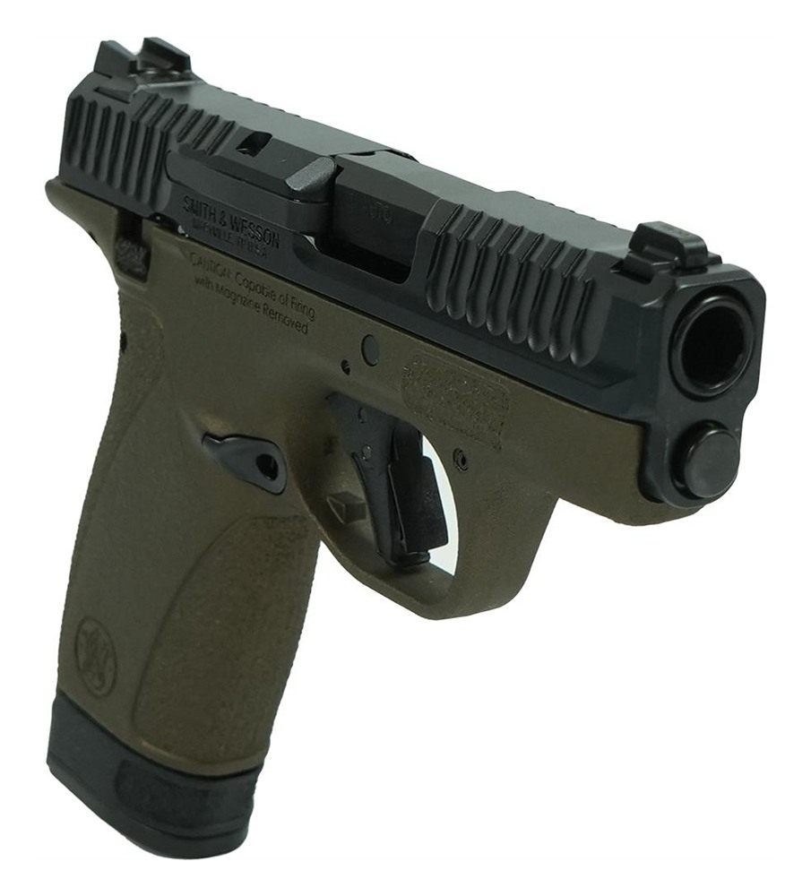 Smith Wesson S W M P Bodyguard 2.0 Midnight Bronze Thumb Safety Handgun .38 view 4