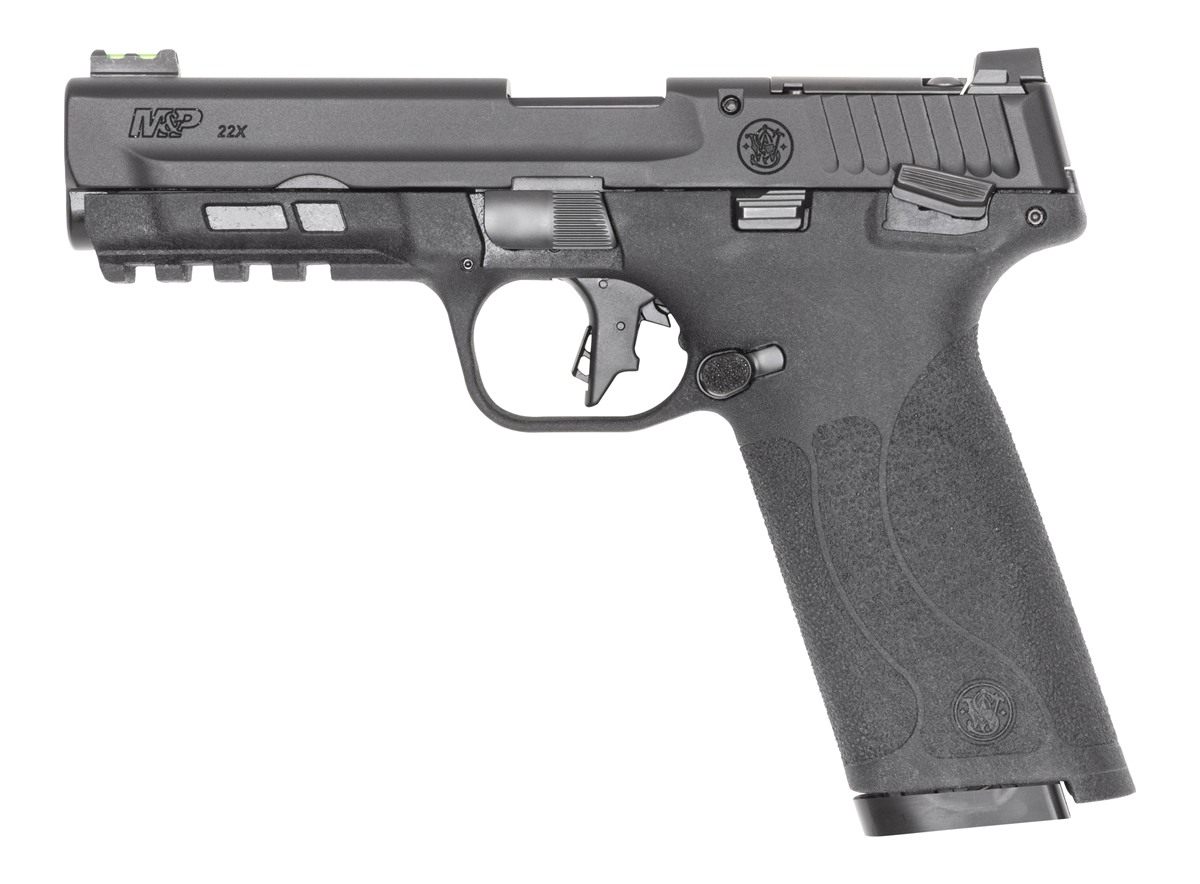 Smith Wesson M P 22X Handgun .22 LR 10rd Magazines(2) 4.1in Barrel White Do