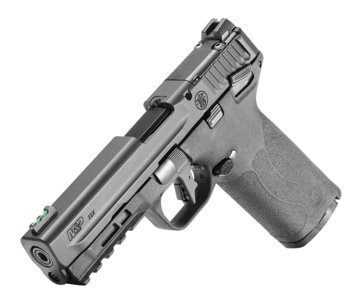 Smith Wesson M P 22X Handgun .22 LR 10rd Magazines(2) 4.1in Barrel White Do view 5