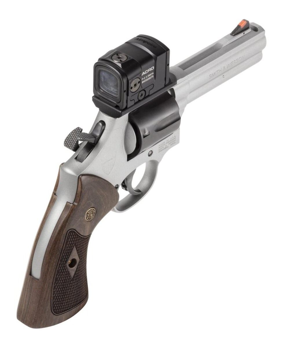 Smith Wesson 14635 Model 686 Spec R Bundle 357 Mag/38 +P 7 Shot, 4.13in Tit view 3