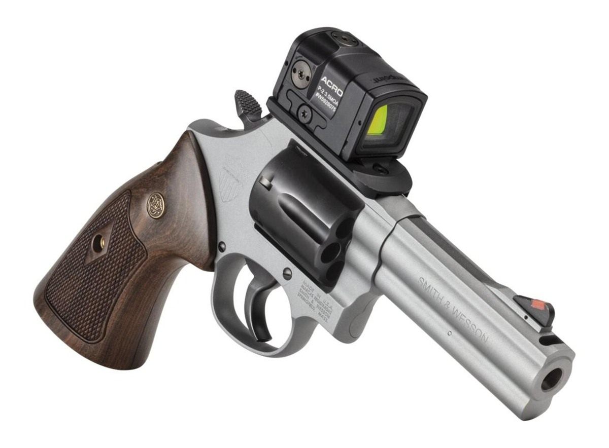 Smith Wesson 14635 Model 686 Spec R Bundle 357 Mag/38 +P 7 Shot, 4.13in Tit view 6