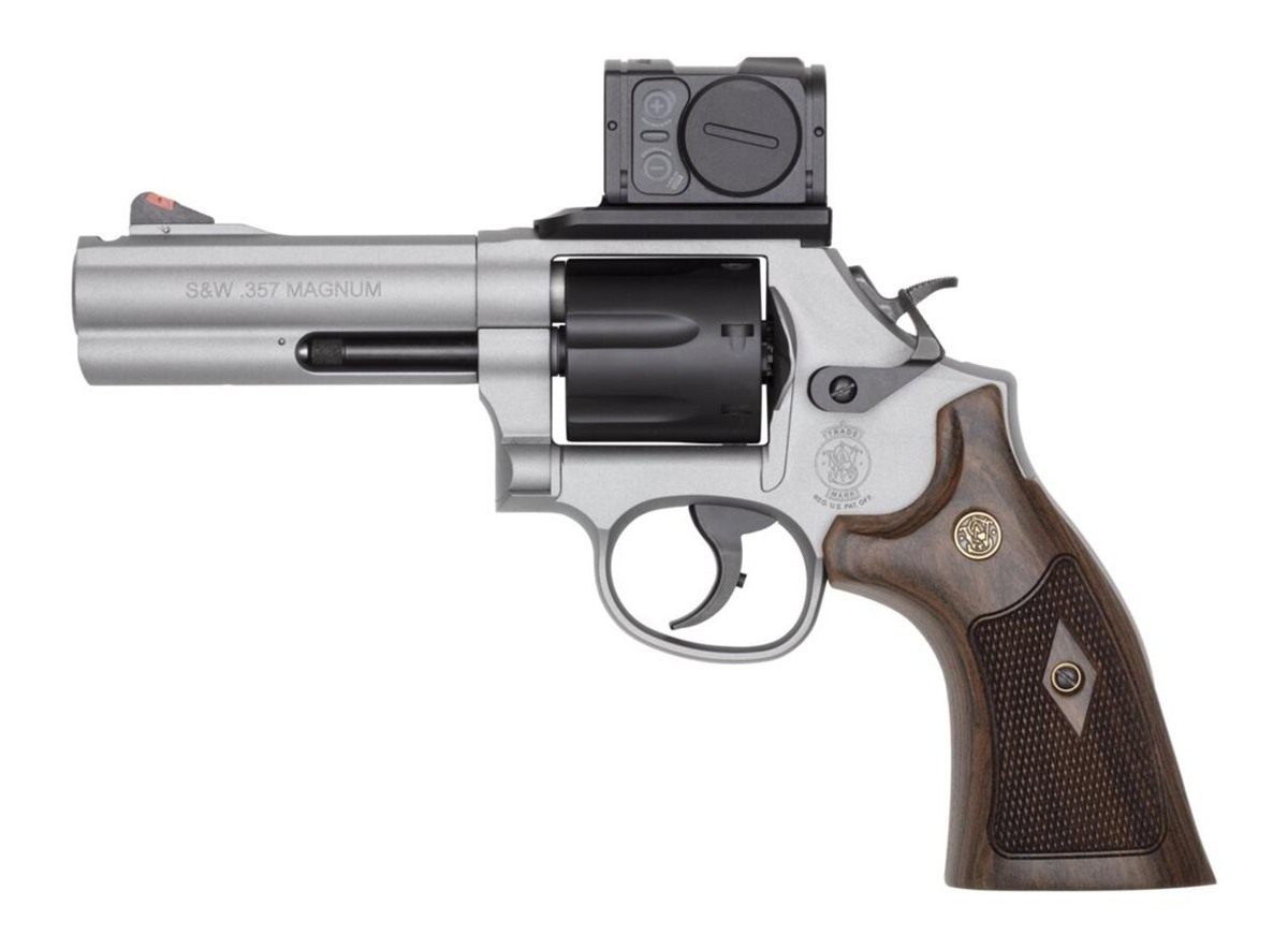 Smith Wesson 14635 Model 686 Spec R Bundle 357 Mag/38 +P 7 Shot, 4.13in Tit view 7