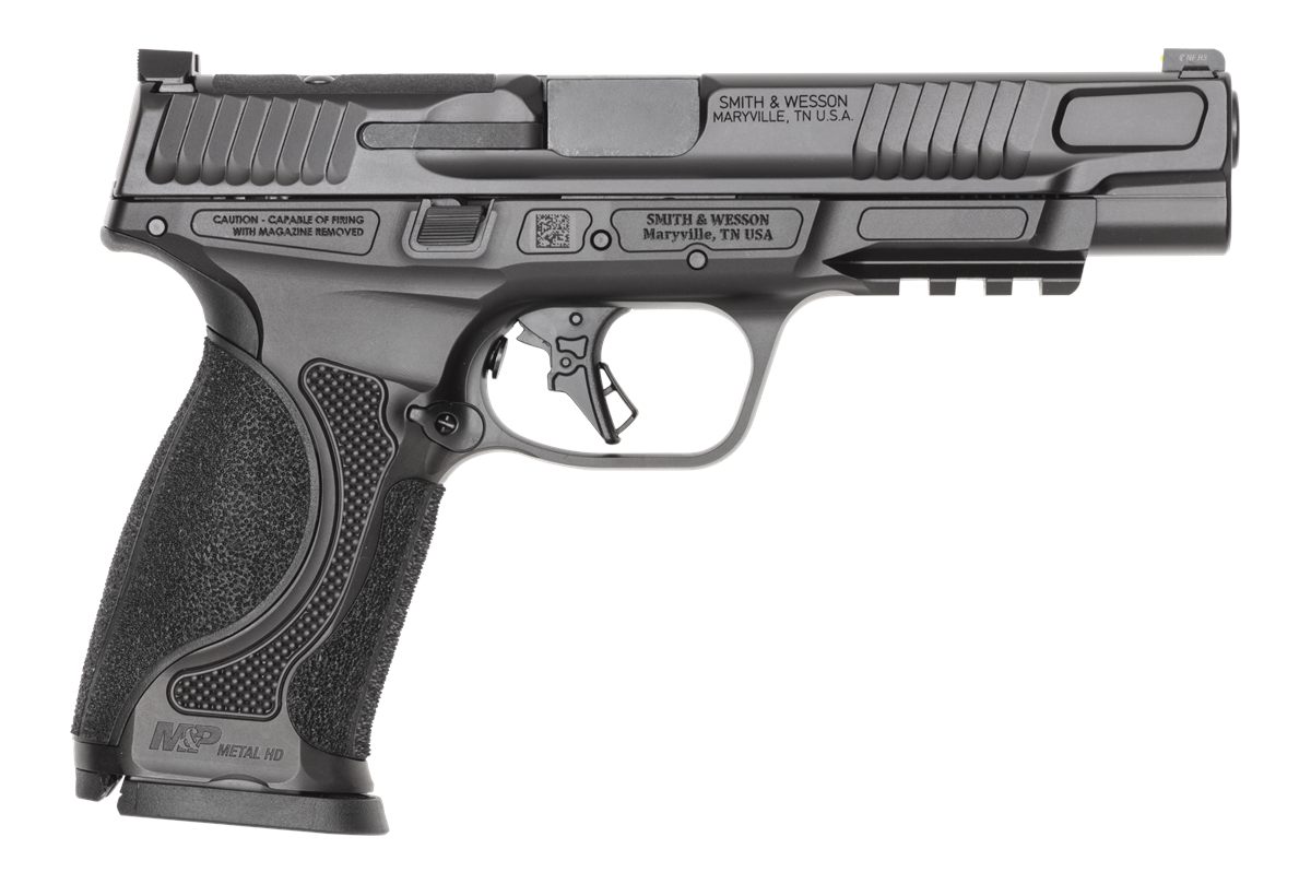 Smith Wesson 14670 M P M2.0 Metal 9mm Luger 17+1 5in Black Armornite Stainl view 2