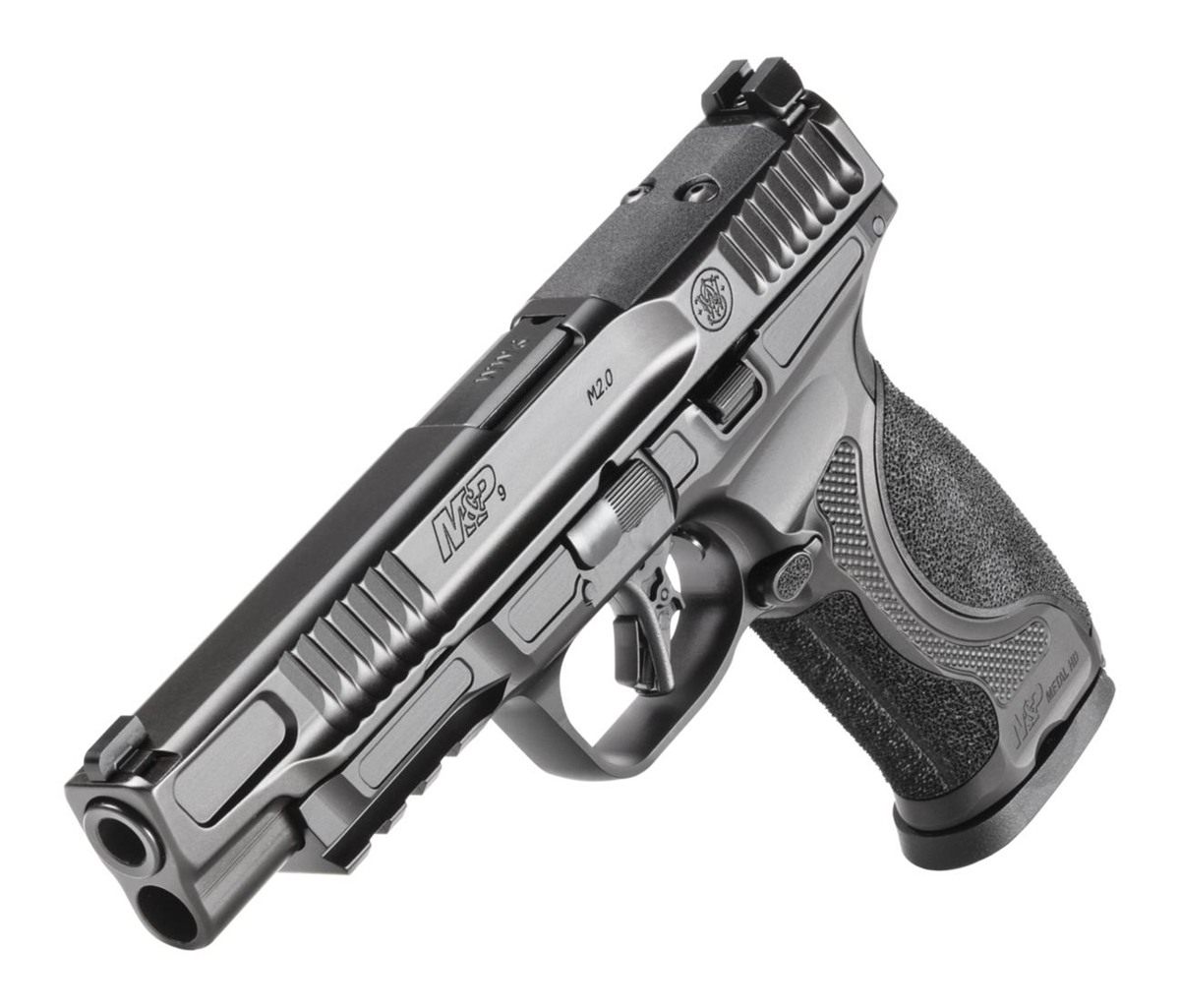 Smith Wesson 14670 M P M2.0 Metal 9mm Luger 17+1 5in Black Armornite Stainl view 3