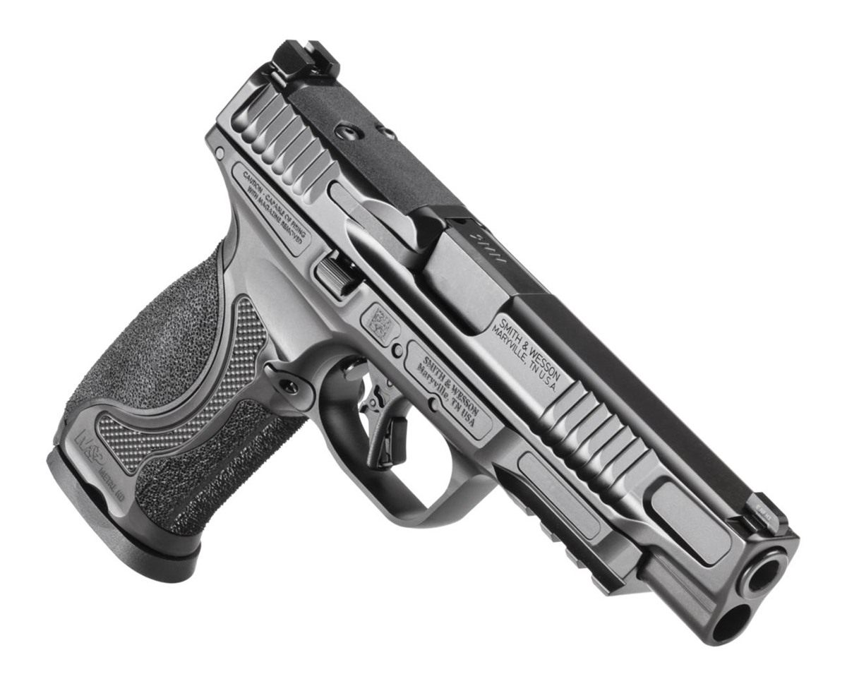 Smith Wesson 14670 M P M2.0 Metal 9mm Luger 17+1 5in Black Armornite Stainl view 4