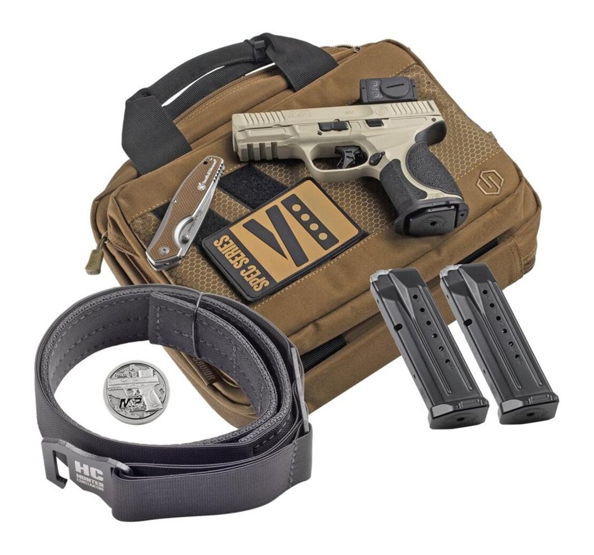 Smith Wesson 14634 M P9 M2.0 Spec VI Bundle 9mm Luger 15+1 4in Black Armorn view 6