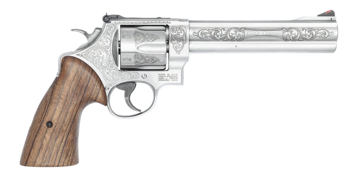 Smith Wesson 14784 Model 629 N- Large 44 S W Spl/44 Rem Mag 6 Shot 6.50in S