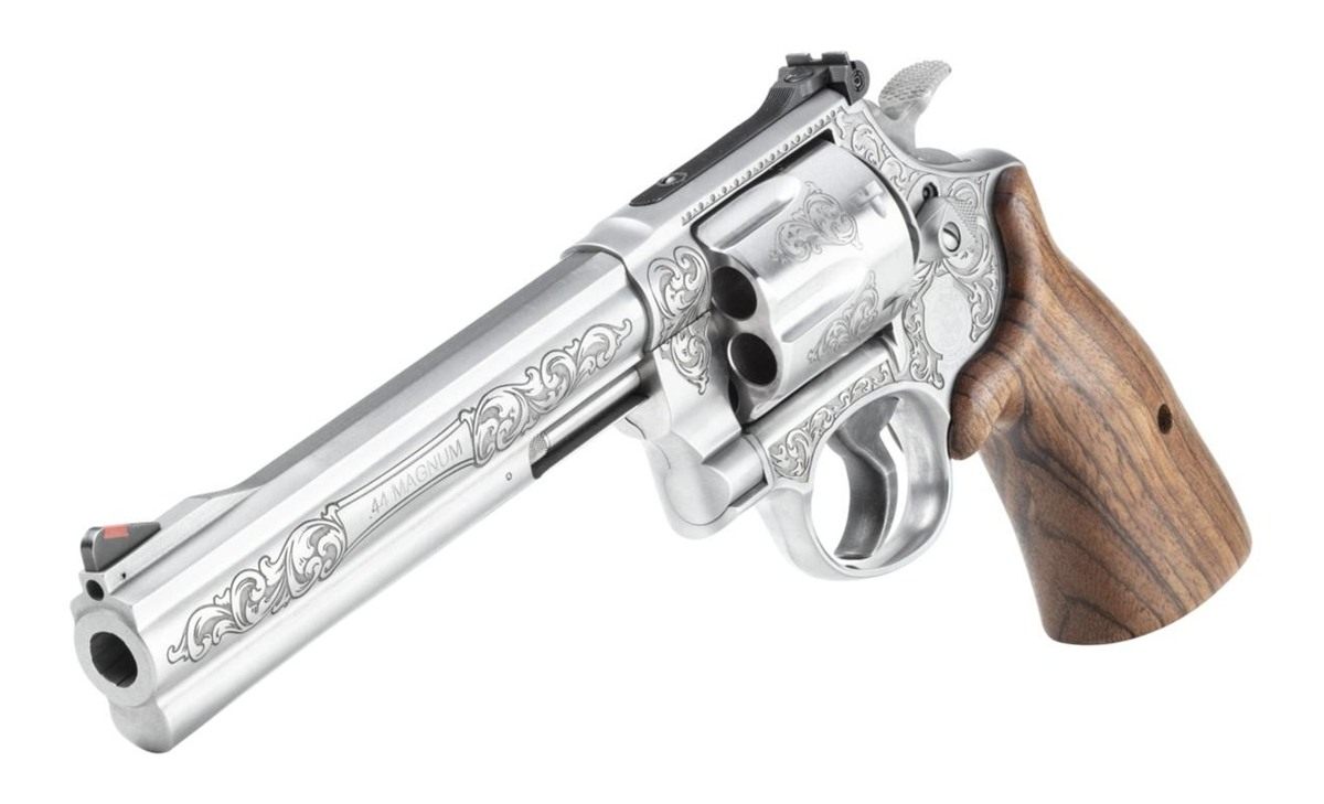 Smith Wesson 14784 Model 629 N- Large 44 S W Spl/44 Rem Mag 6 Shot 6.50in S view 3