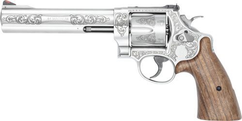 Smith Wesson 14784 Model 629 N- Large 44 S W Spl/44 Rem Mag 6 Shot 6.50in S view 6