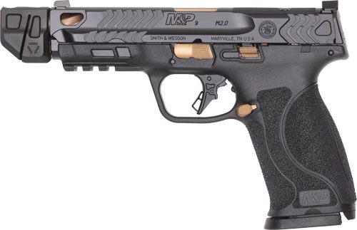 Smith Wesson Swsn PC M P9 M2.0 OR 4.87in W/Compensator (Talo)2-17RD/2-23RD view 3
