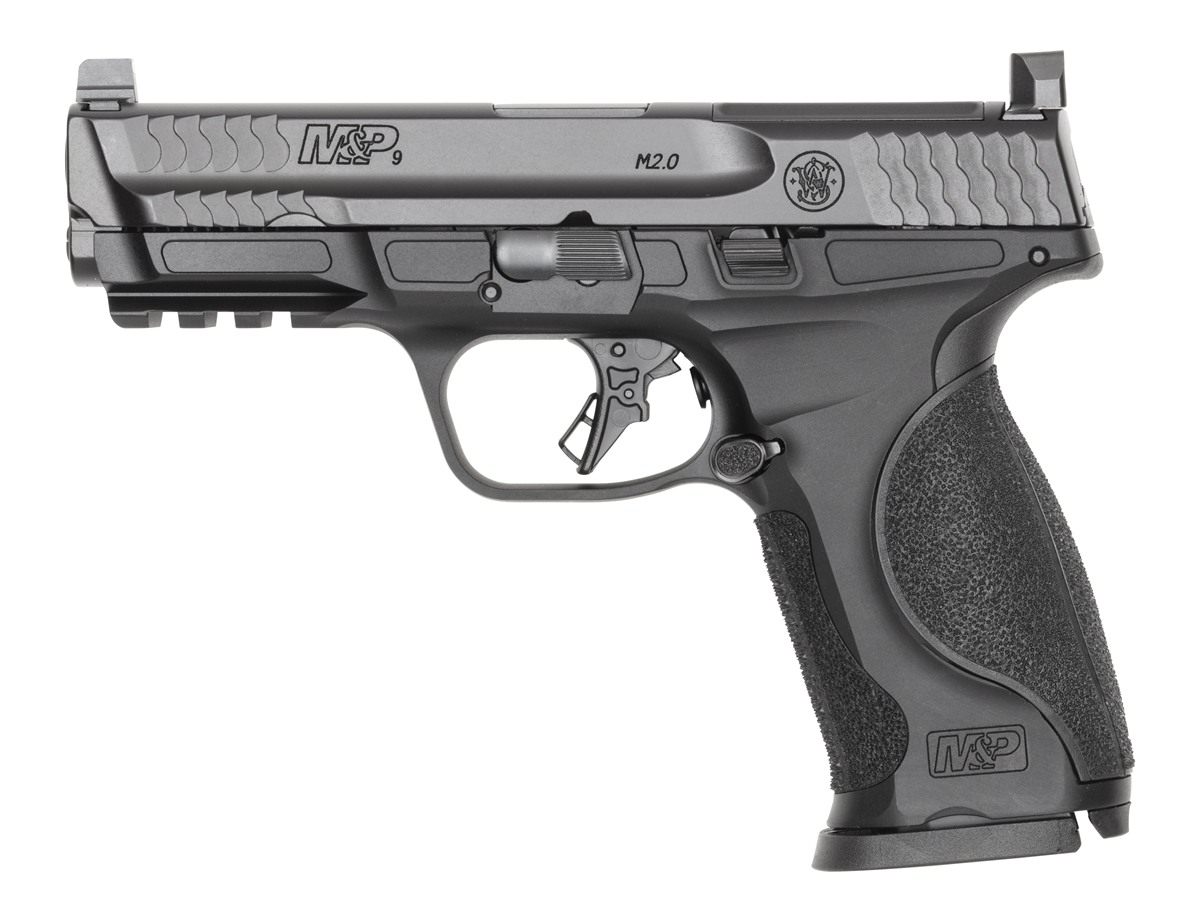 Smith Wesson 14792 M P9 M2.0 Metal Full Size 9mm Luger 17+1 4.25in Black Ar
