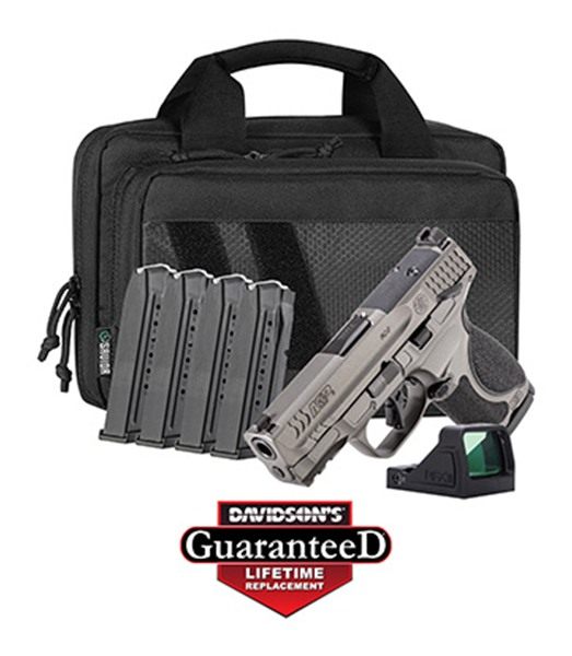 Smith Wesson 14804 M P M2.0 Bundle 9mm Luger 15+1 3.60in Black Armornite Ba view 8