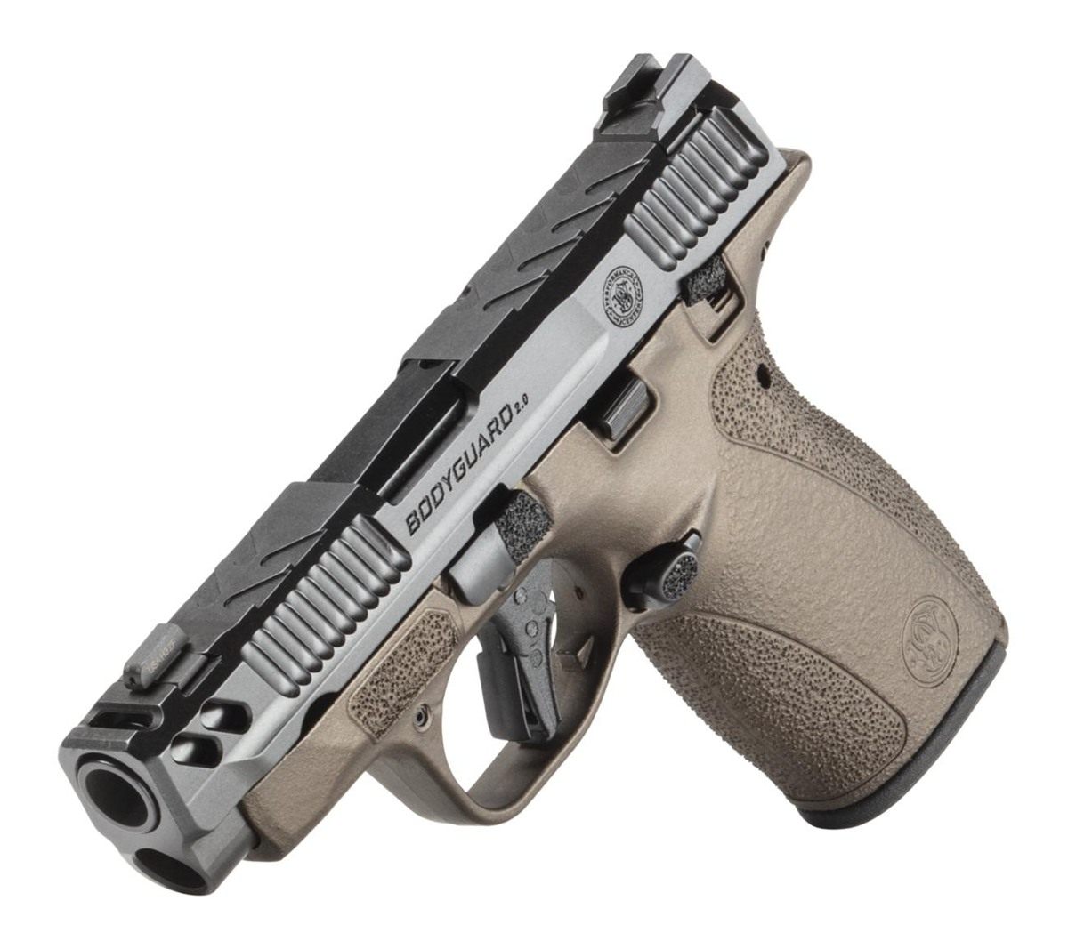 Smith Wesson S W PC Bodyguard 2.0 Midnight Bronze Carry Comp Handgun .380 A