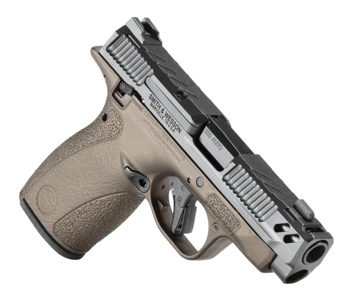 Smith Wesson S W PC Bodyguard 2.0 Midnight Bronze Carry Comp Handgun .380 A view 2