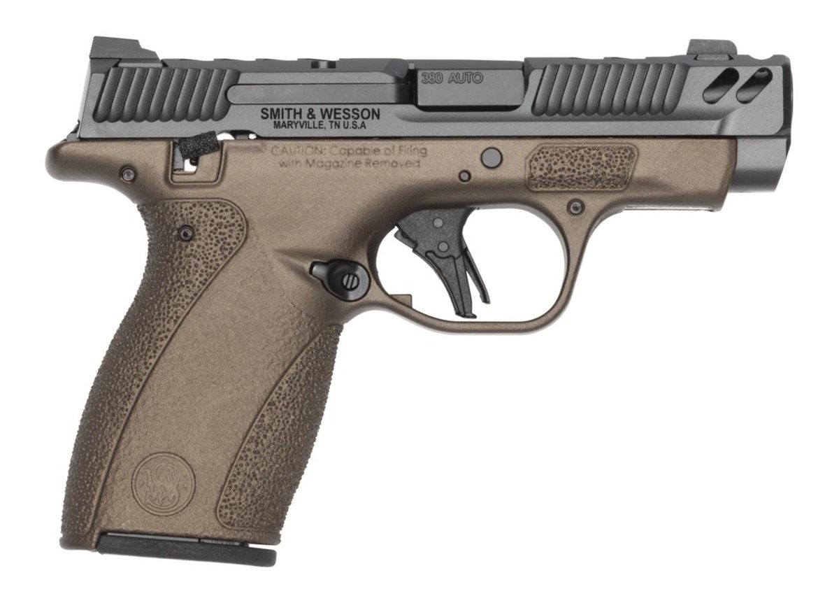 Smith Wesson S W PC Bodyguard 2.0 Midnight Bronze Carry Comp Handgun .380 A view 3