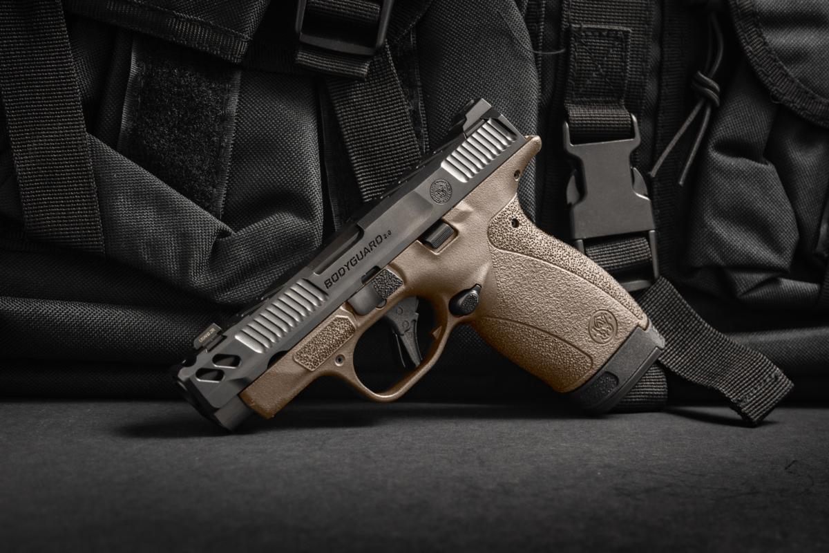 Smith Wesson S W PC Bodyguard 2.0 Midnight Bronze Carry Comp Handgun .380 A view 6