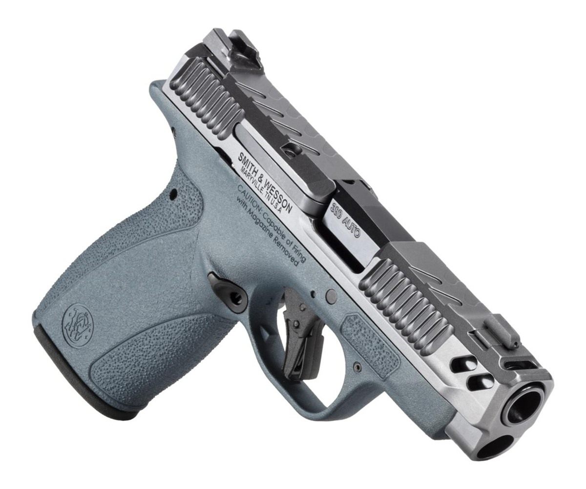 Smith Wesson S W PC Bodyguard 2.0 Blue Titanium Carry Comp Handgun .380 Aut view 2