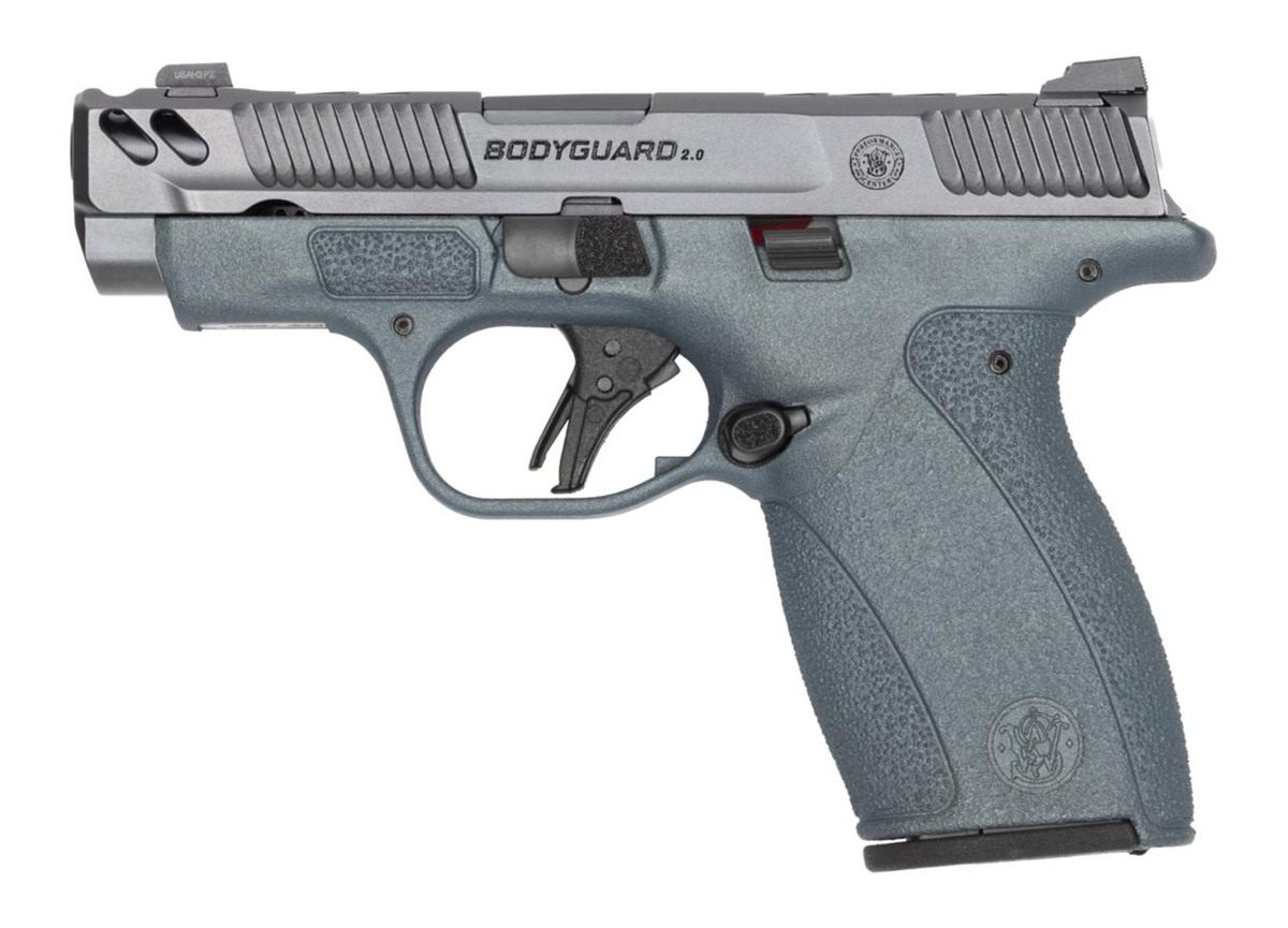 Smith Wesson S W PC Bodyguard 2.0 Blue Titanium Carry Comp Handgun .380 Aut view 4
