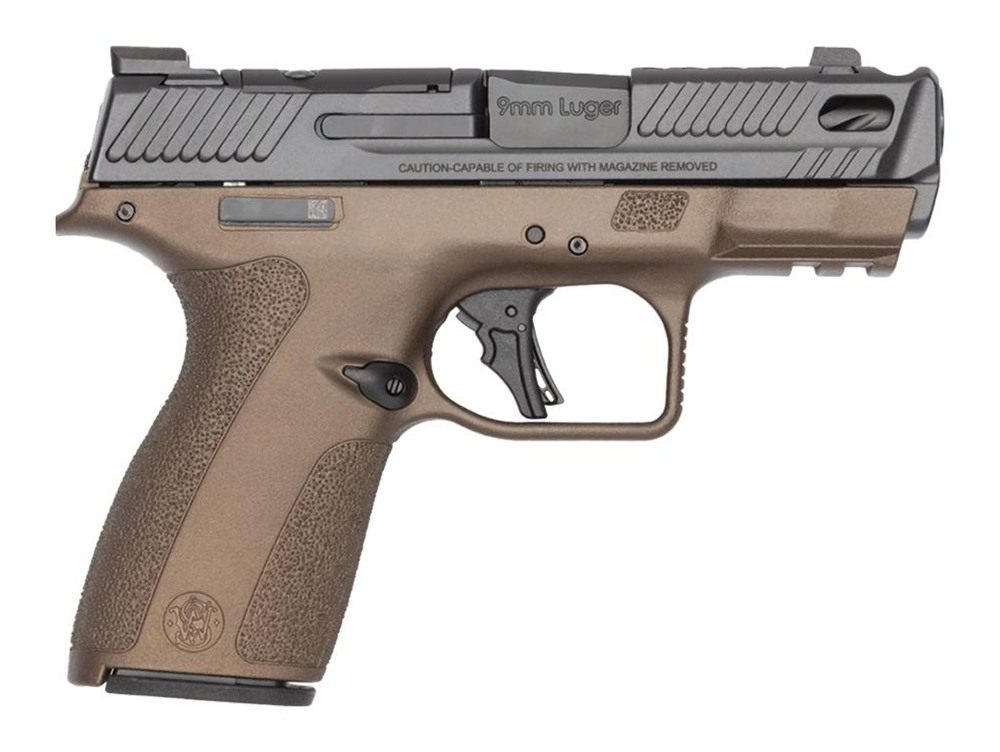 Smith Wesson S W PC Shield-X Carry Comp Midnight Bronze Handgun 9mm Luger 1 view 3