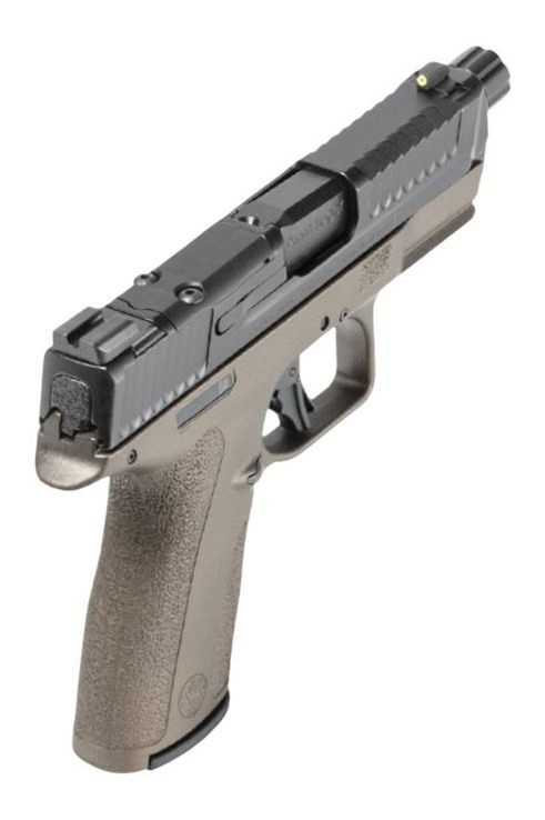 Smith Wesson S W Shield-X Midnight Bronze Handgun 9mm Luger 13(1) 15(1)rd M view 3