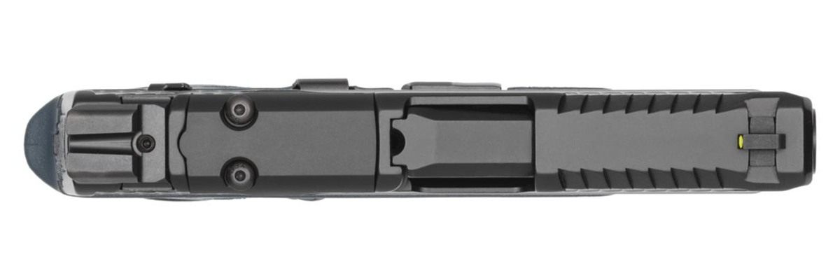 Smith Wesson S W Shield-X Blue Titanium Handgun 9mm Luger 13(1) 15(1)rd Mag view 6