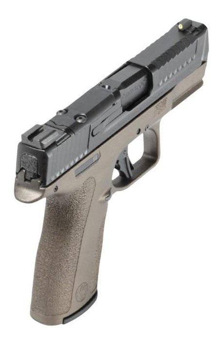 Smith Wesson S W Shield-X Midnight Bronze Handgun 9mm Luger 13(1) 15(1)rd M view 3