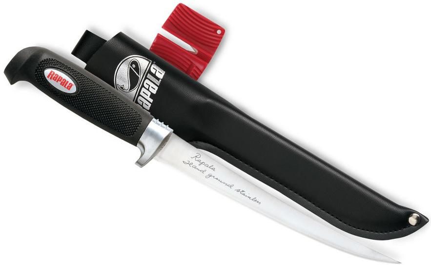 Normark Rapala 7inSOFT Grip Fillet Knive W/Sheath