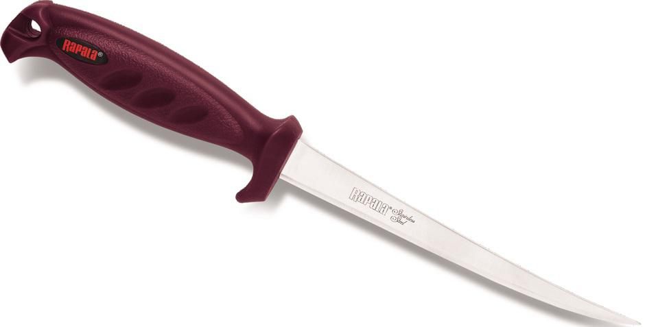 Normark Rapala 6in Fillet Knife S.S. Promo W/Sheath