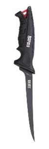 Rapala 6in Stealth Fillet Knife MED Flex German Steel Cerakote Finish W/She view 2