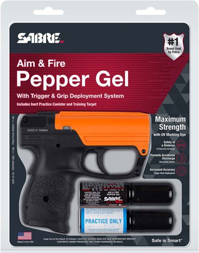 Security Equip Sabre SDPG03 Aim Fire Pepper Gel OC Effective Distance 15 ft view 5