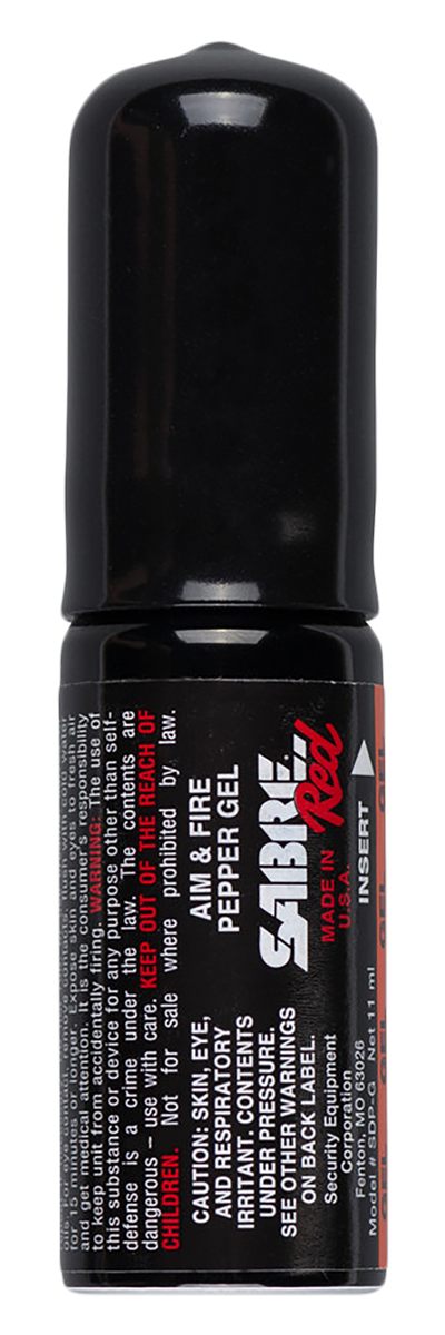 Sabre Aim and Fire Pepper Gel Spray Refill Canister, 13 Bursts, 15-Foot (4.