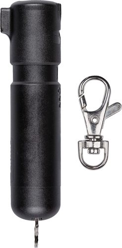Sabre MDBK02 Mighty Discreet Pepper Spray Capsaicin UV Dye 12 ft Black Incl view 2
