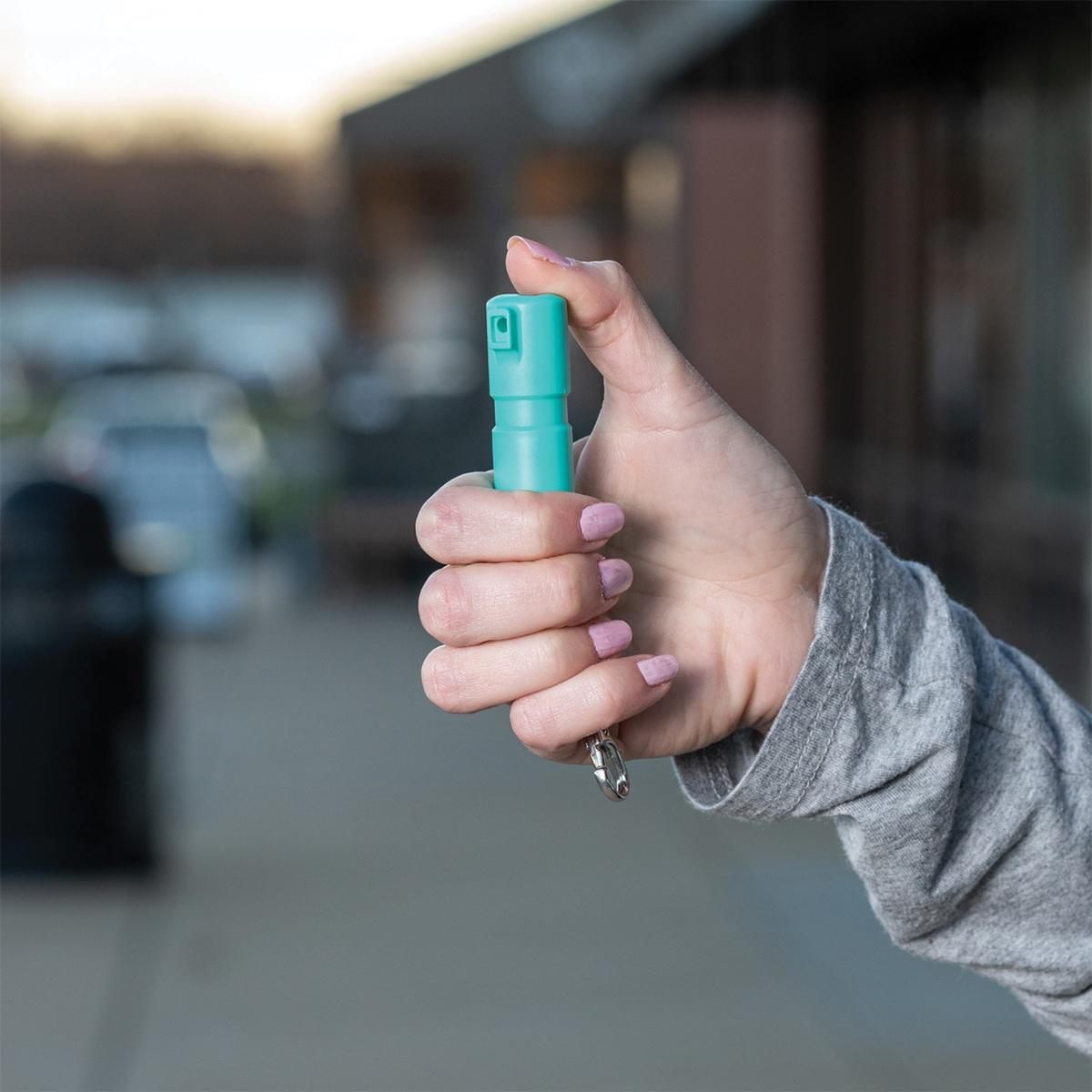 SABRE Red Mighty Discreet Pepper Spray, Green view 4