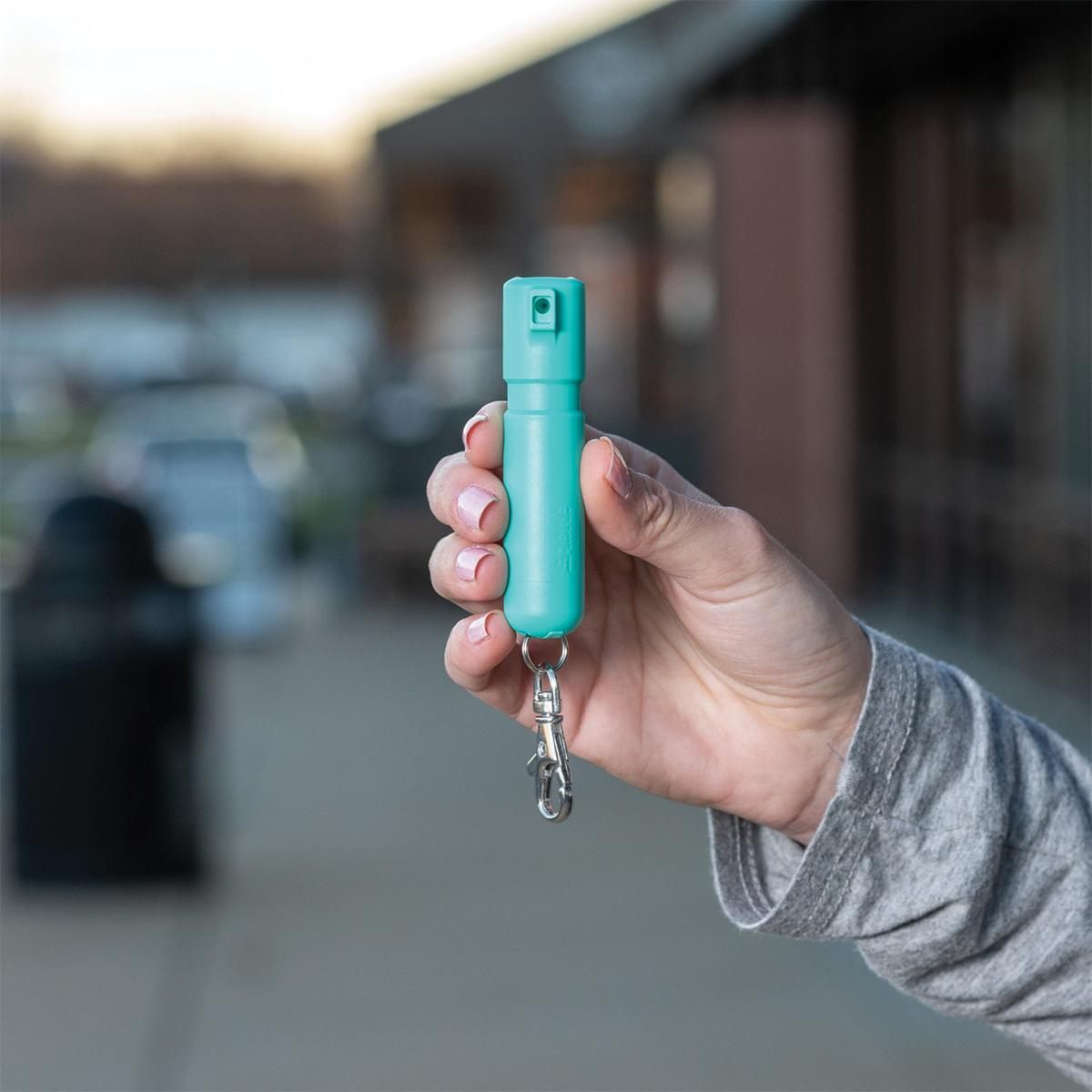 SABRE Red Mighty Discreet Pepper Spray, Green view 5