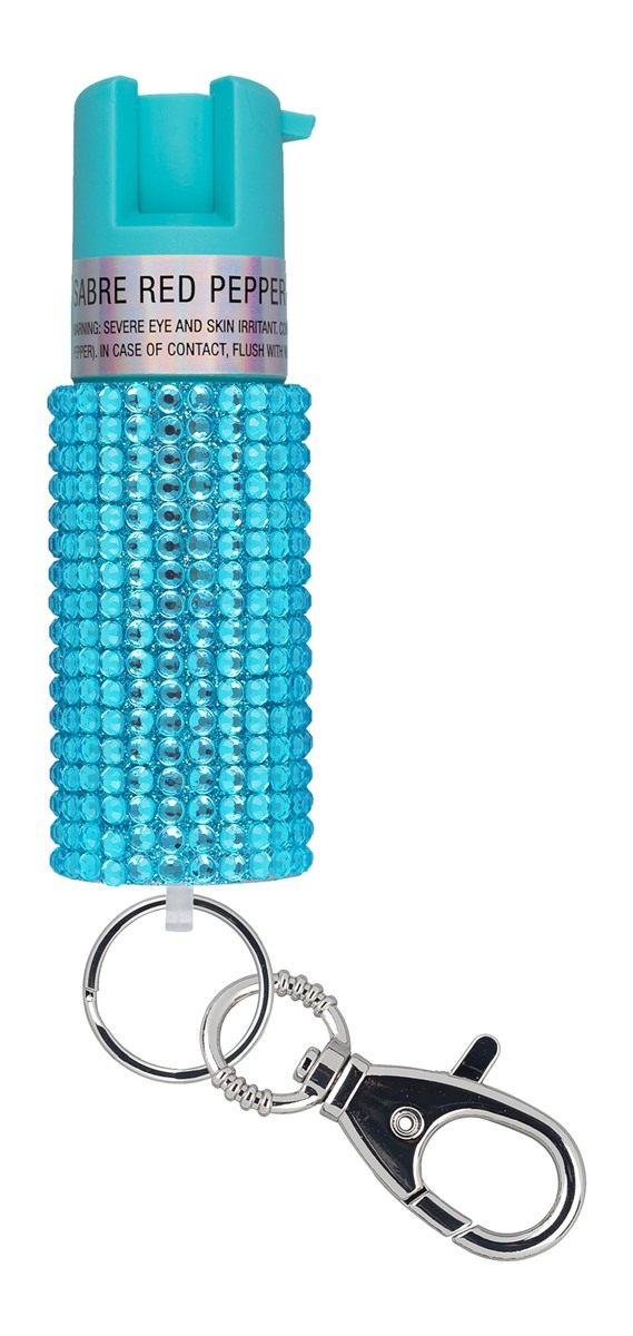 Sabre Jeweled Pepper Spray, Maximum Strength, Fashionable Monochromatic Des