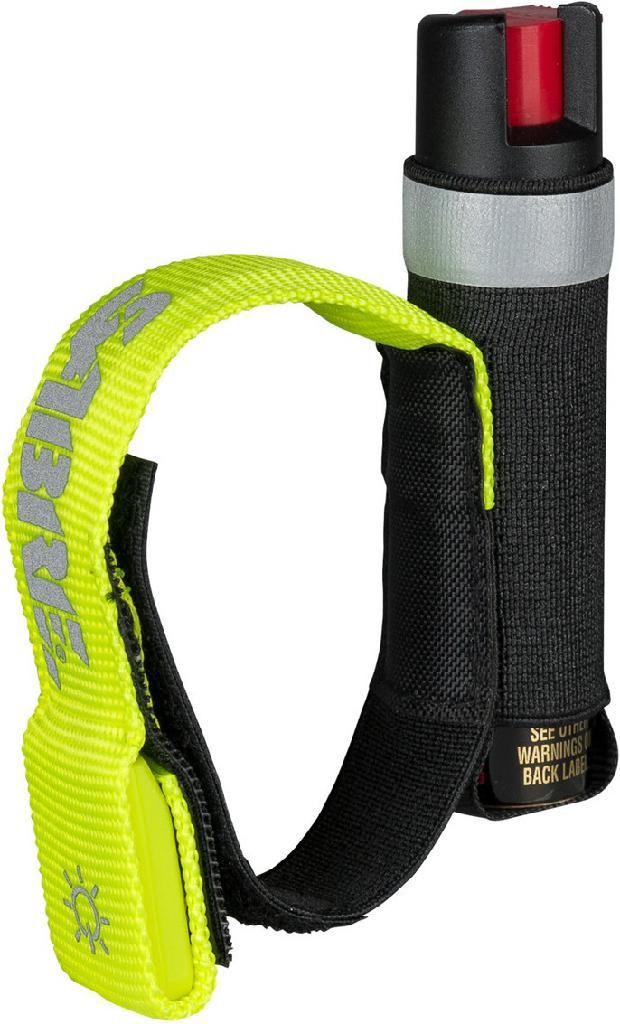Sabre Runner Pepper Gel with LED Adjustable Reflective Hand Strap