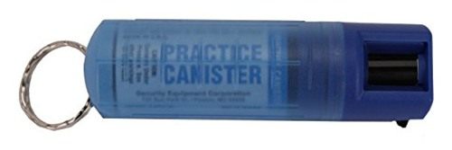 Sabre Practice Spray with Twist Lock, Inert Water-Based Formula, 10-Foot (3 view 2