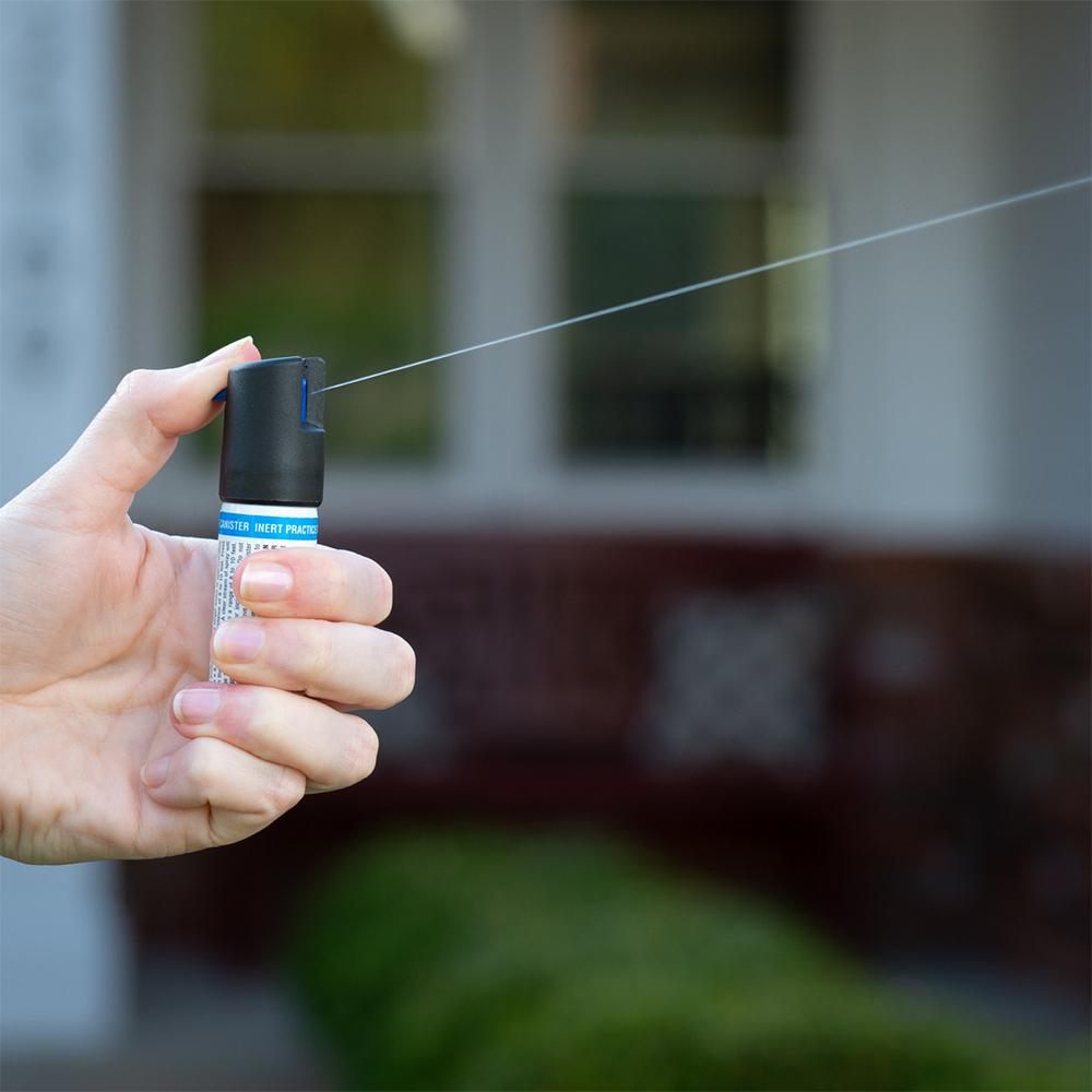 Sabre Practice Spray with Twist Lock, Inert Water-Based Formula, 10-Foot (3
