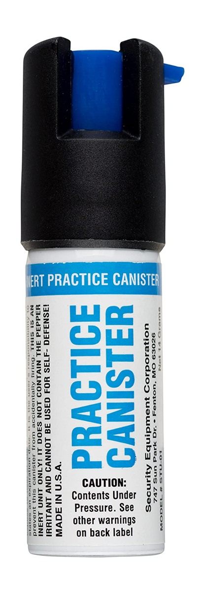 Sabre Practice Spray with Twist Lock, Inert Water-Based Formula, 10-Foot (3 view 2