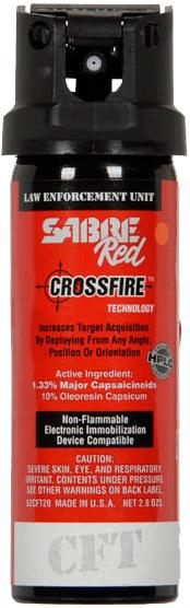 Sabre Security Equipment Red Crossfire Stream 2.0-oz Mk-3.5 10% OC Level-3
