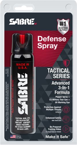 Sabre M120L Magnum Self Defense Police Pepper Spray Range 8-10 ft 4.36 oz view 2