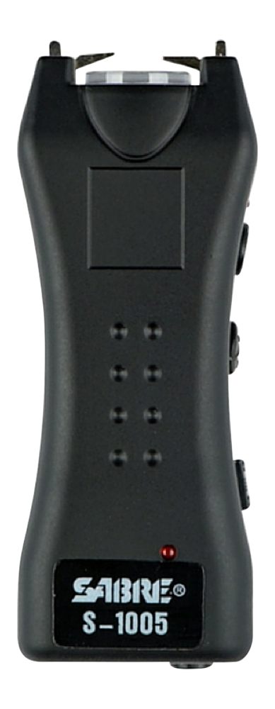 Security Equipment Sabre S1005BK Mini Stun Gun Black Includes Flashlight/Ho