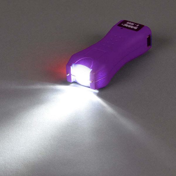 Security Equipment Sabre 600000 Volt Mini Stun Gun with LED - Light Purple