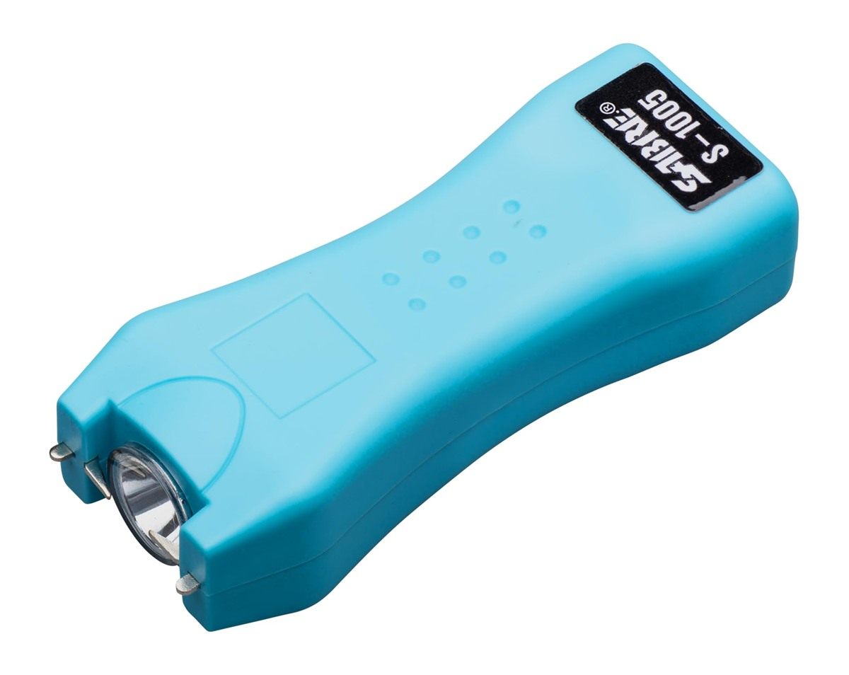 Sabre Compact 1.6 C Stun Gun Flashlight Emits Powerful Pain Inducing Microc