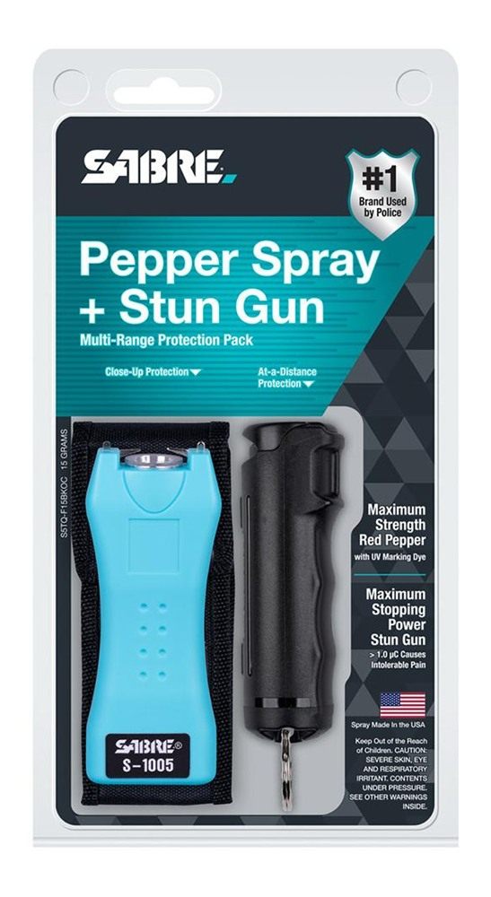 SABRE Red Pepper Spray and Stun Gun Self Defense Kit view 3