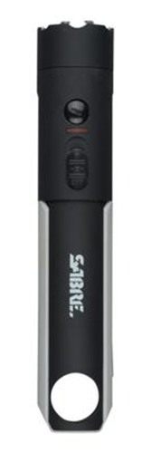 SABRE STUN GUN/FLASHLIGHT ALARM W/ CASE 1.720uC BLACK