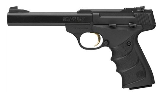 Browning 051497490 Buck Mark URX 22 LR 10+1 5.50in Slab Side Barrel, Matte view 2