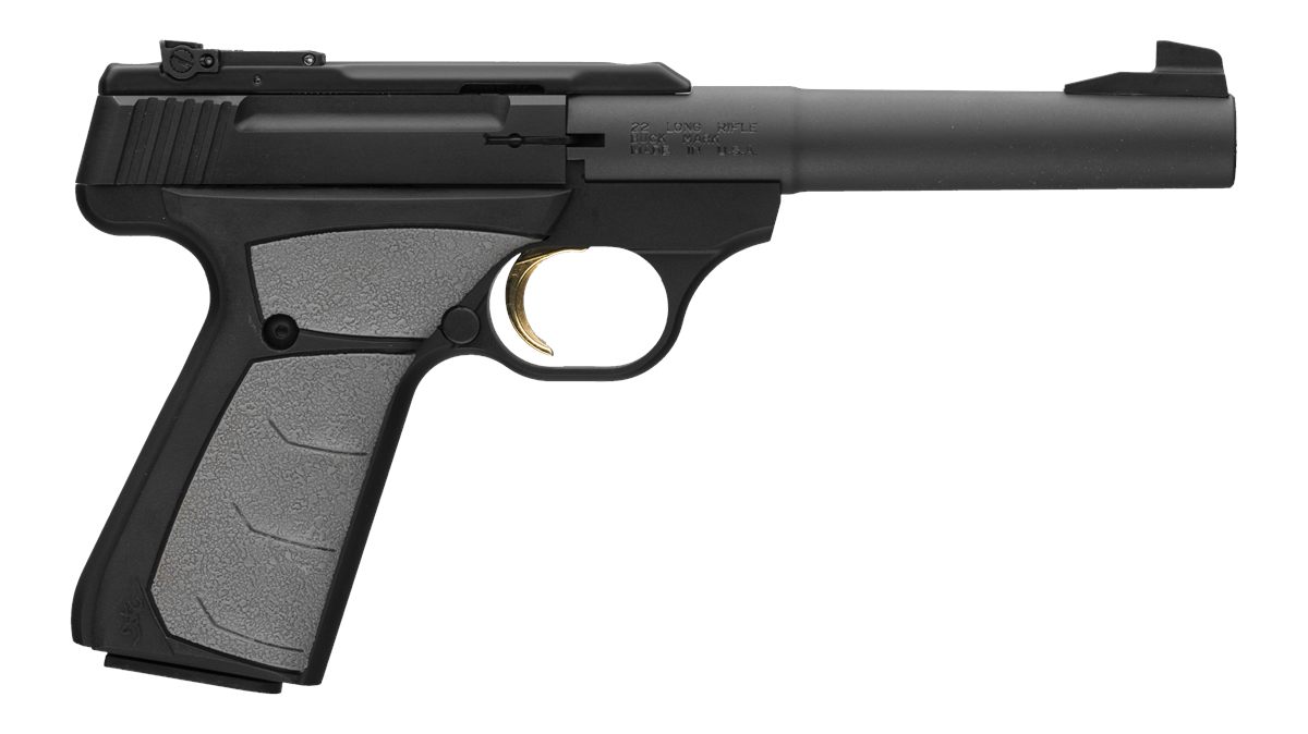 Browning 051498490 Buck Mark Camper 22 LR 10+1 5.50in Tapered Bull Barrel